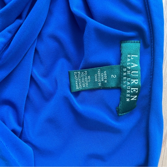 RALPH LAUREN ONE SHOULDER DRESS - Picture 3 of 4